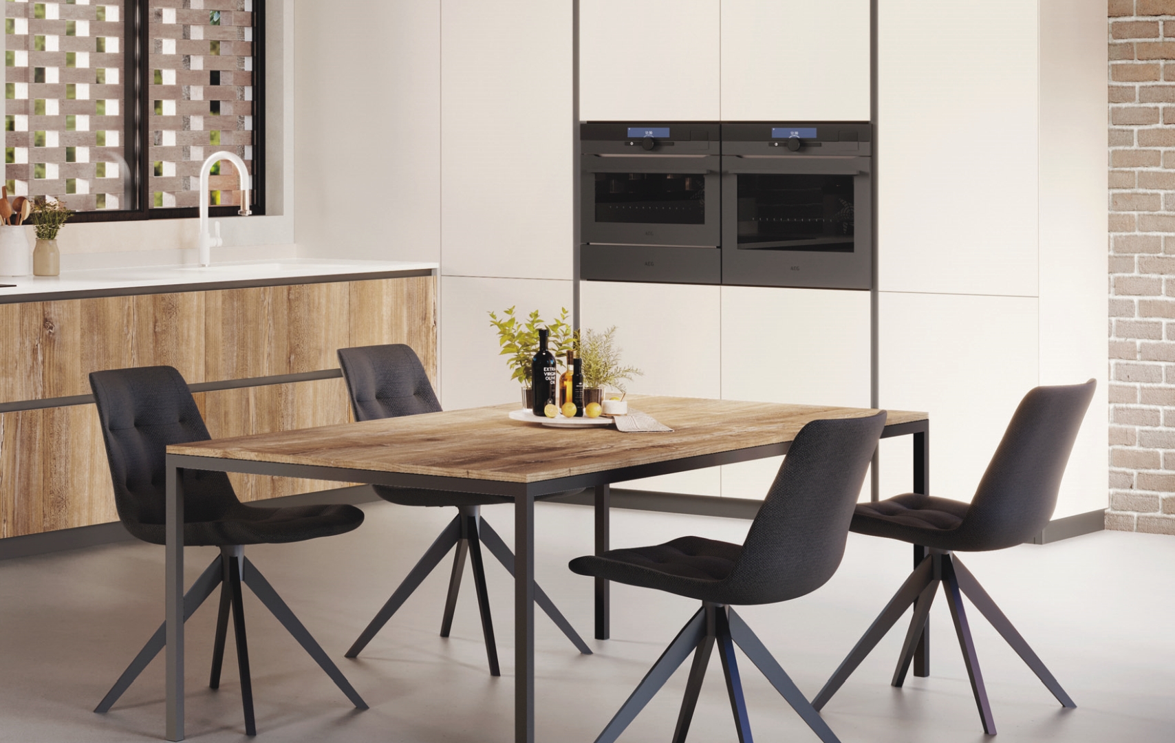 Tavolo art. A663-AX - Sedia art. A252