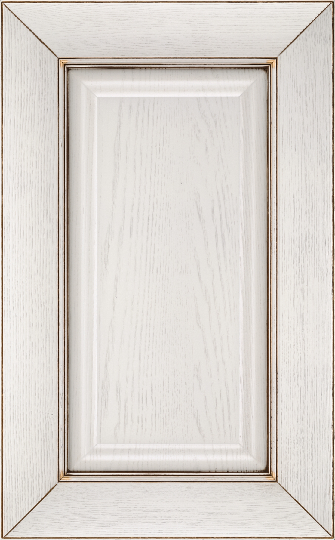 Legno frassino décapé - Ghiaccio con profili oro o argento