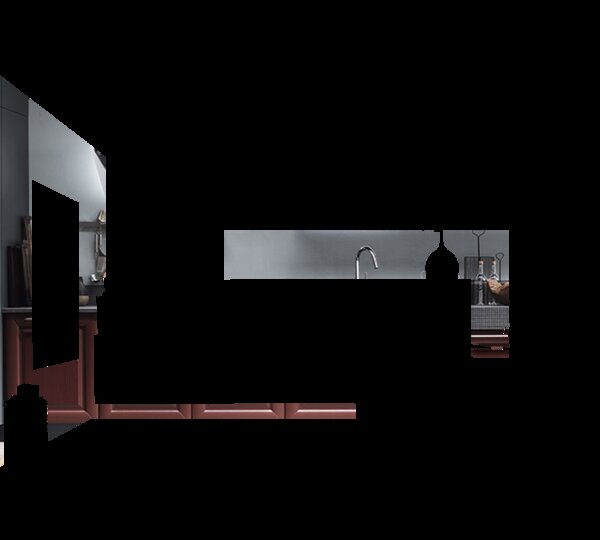 Due modelli in un'unica cucina