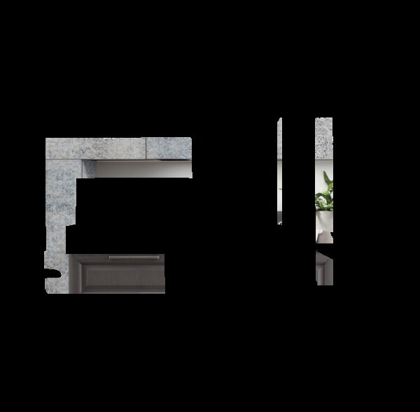 I vani a giorno sopra i pensili